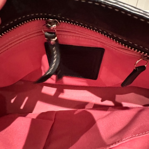 Coach Black Leather Purse - Picture 4 of 6